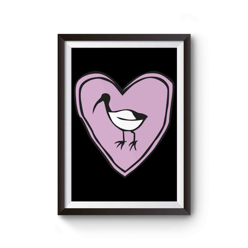 Ibis Candy Heart Poster