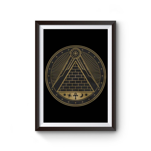 Illuminati, Freemason, Occult, Sacred Geometry And Alchemy 1 Poster