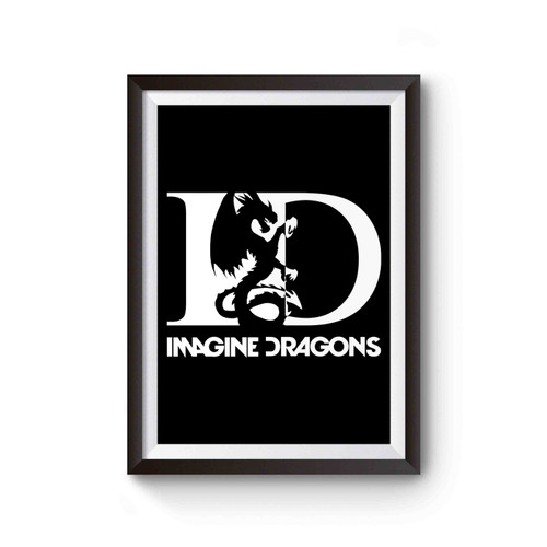 Imagine Dragons Logo Inspired Poster