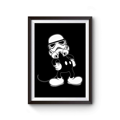 Imperial Mickey Star Wars Disney Stormtrooper Poster