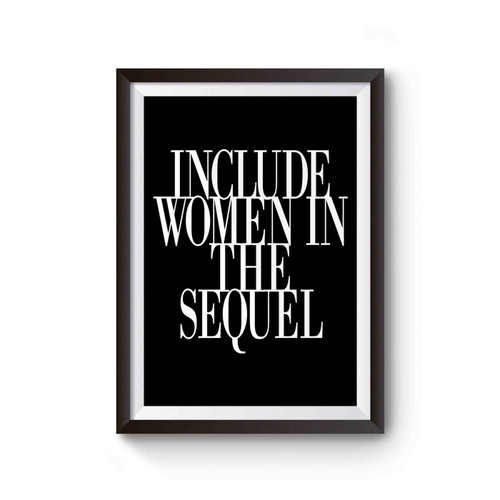 Include Women In The Sequel Hamilton Musical Poster