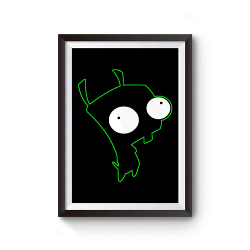 Invader Zim Dog Gir Character Poster