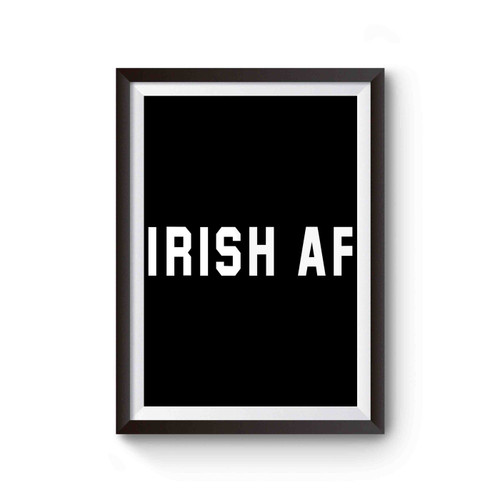 Irish Af St. Patrick's Day Poster