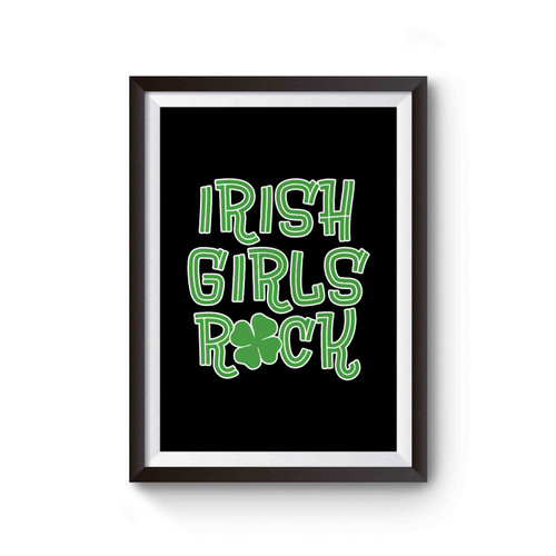Irish Girls Rock St. Patrick's Day Poster