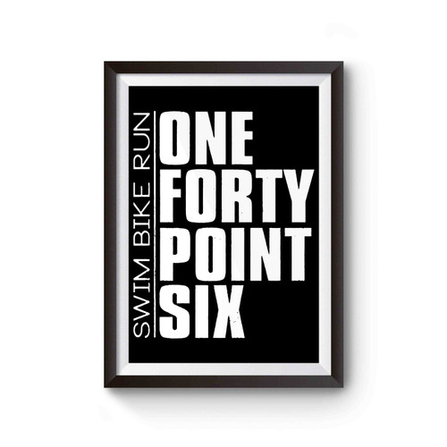 Iron Long Distance Triathlon Poster
