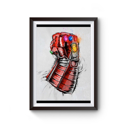 Iron Man Stone Power Poster