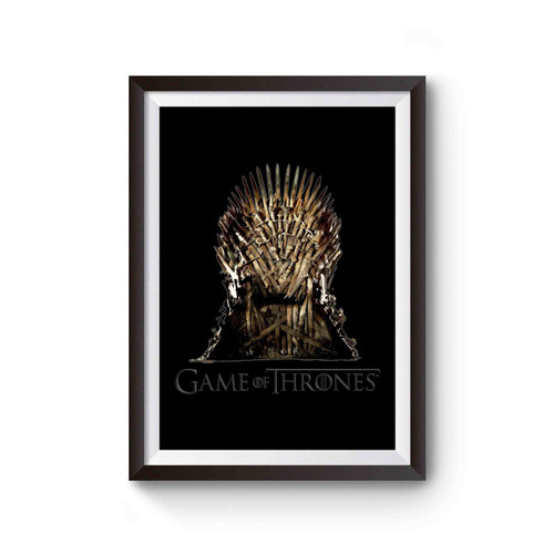 Iron Thrones Game Of Thrones Poster