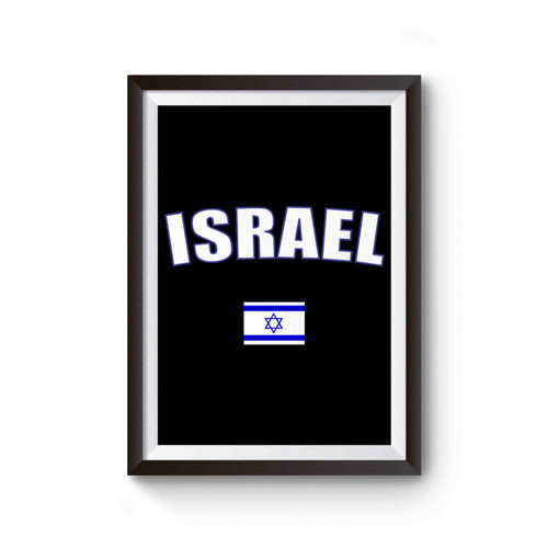 Israel Country Flag Israeli Pride Poster