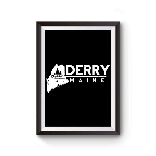 It Horror Movie Derry Maine Clown Book Classic Poster