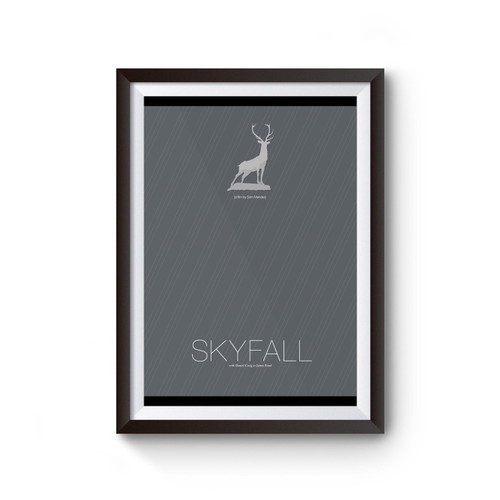 James Bond Skyfall Movie Poster
