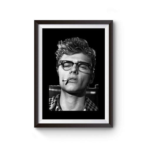 James Dean Glasses & Smoking James Byron Dean Poster