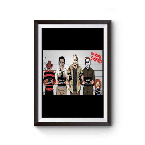 Jason Freddy Chucky Scream Jigsaw Poster