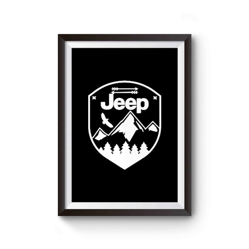 Jeep Adventure Art Poster