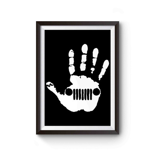 Jeep Hand Poster