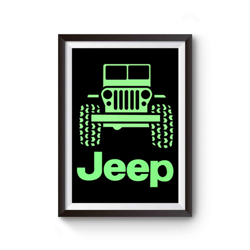 Jeep Off Road 4x4 Jeep Parody Wrangler Driver Poster