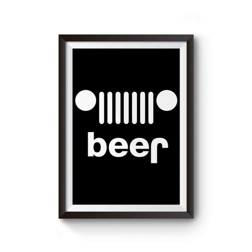 Jeep Wrangler Off Road Funny Poster