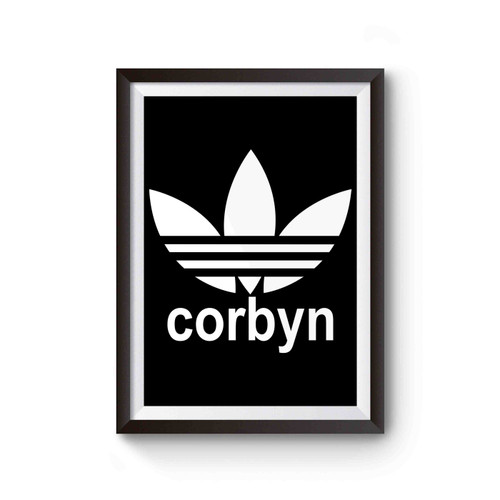 Jeremy Corbyn Labour Election Adidas Parody Funny Poster