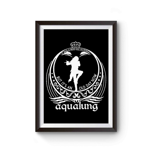 Jethro Tull Aqualung Flute Prog Rock Poster