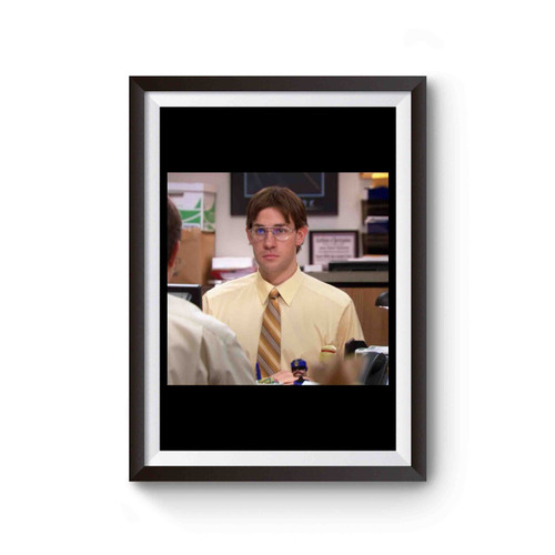Jim As Dwight The Office Poster
