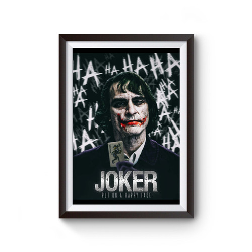 Joaquin Phoenix Joker Movie Poster