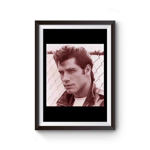 John Travolta Grease Film Poster