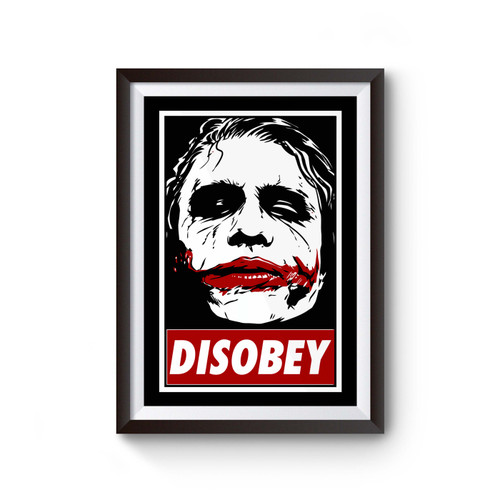 Joker Disobey Poster