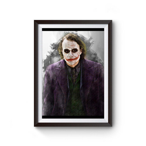 Joker Heath Ledger Poster