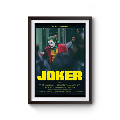 Joker Retro Movie Poster