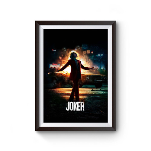 Joker Walking Poster