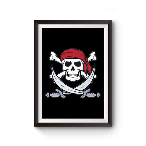 Jolly Roger Pirate Flag Poster