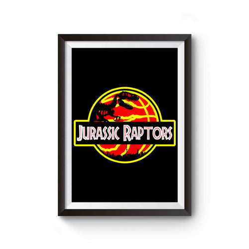Jurassic Raptors Poster
