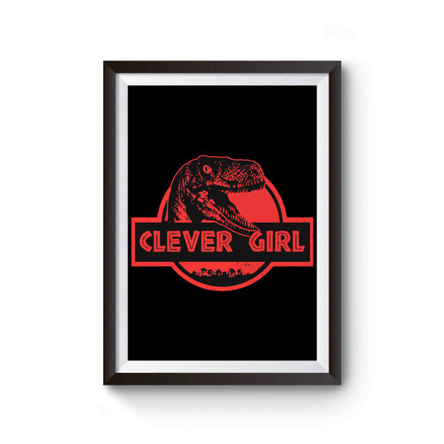 Jurassic World Clever Girl Inspired Poster