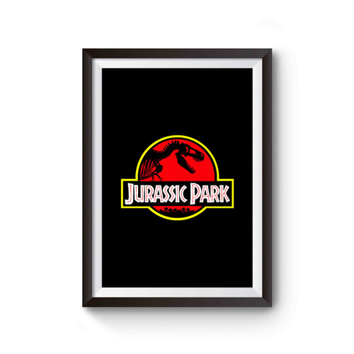 Jurassic World Logo Chaos Effect 25th Anniversary Poster
