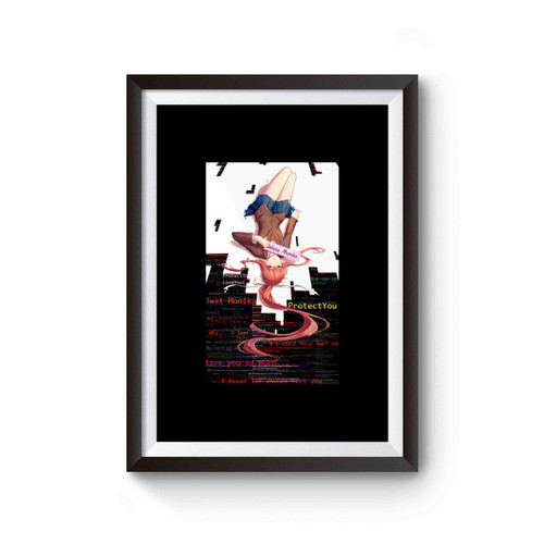 Just Monica Doki Doki Literature Club Poster