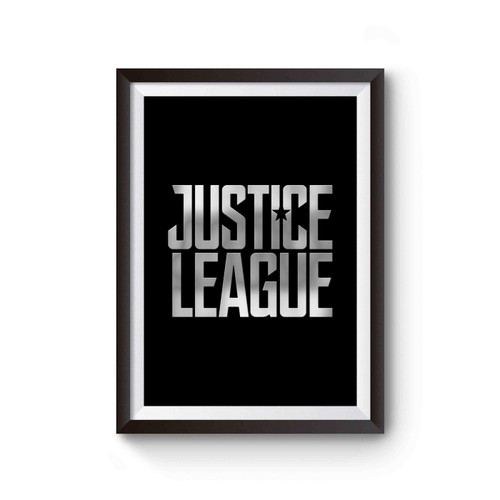 Justice League Logo 3d Movie 2017 Poster