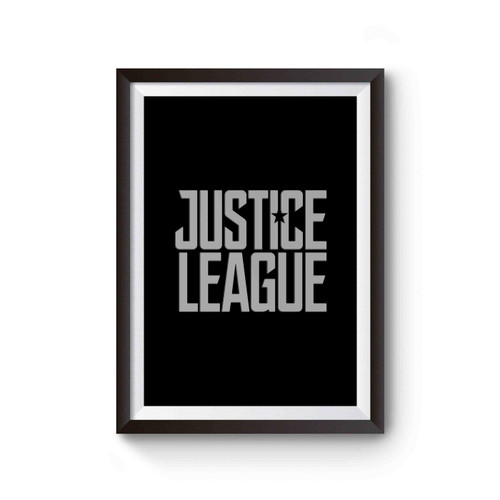 Justice League Logo Comics Poster