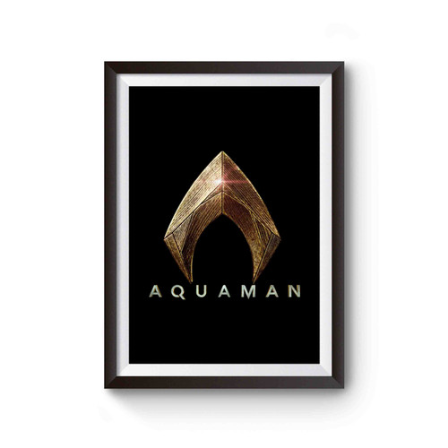 Justice League Movie Aquaman Logo Dc Comics Licensed Poster