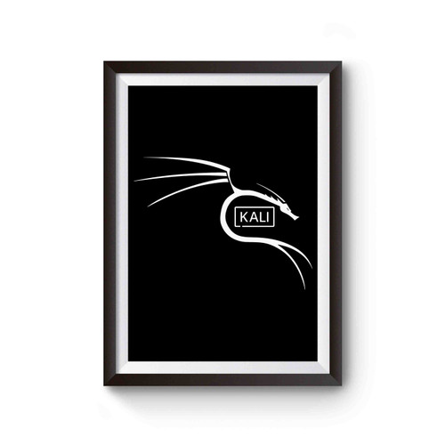 Kali Linux Logo Hacker Geek Nerd Anonymous Poster