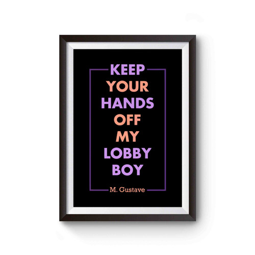 Keep Your Hands Off My Lobby Boy Poster