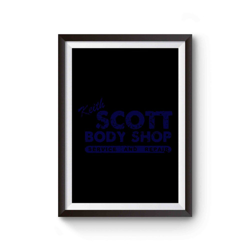 Keith Scott Body Shop Inspired Poster