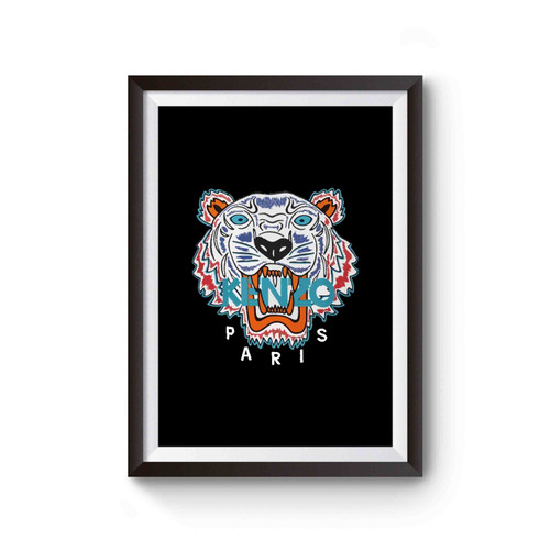Kenzo Tiger Logo Poster