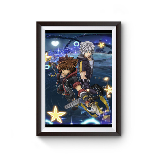 Kh3 Sora And Riku Anime Poster
