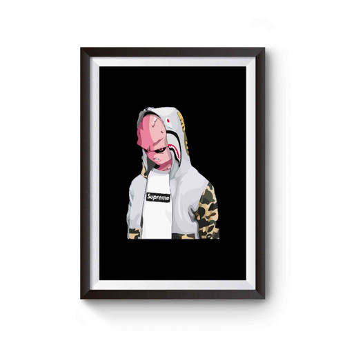 Kid Buu Wear Supreme Dragon Ball Z Poster