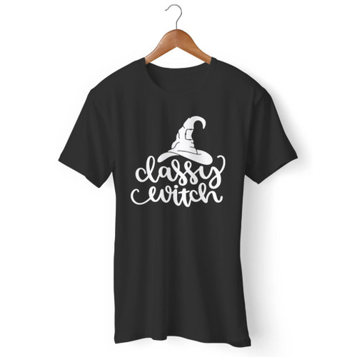 Classy Witch Halloween Trick Or Treating Men T Shirt