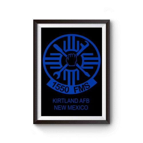 Kirtland Air Force Base 1550 Fms New Mexico Poster