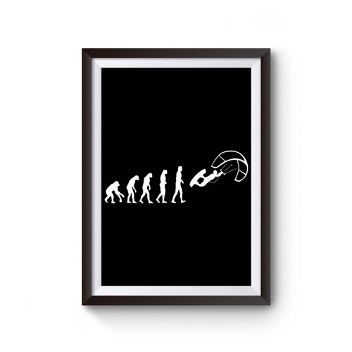 Kitesurfing Evolution Poster