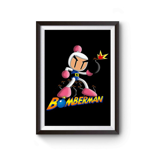 Konami Bomberman Bombing Poster