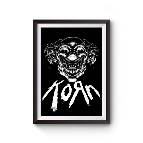 Korn Logo Clown Poster