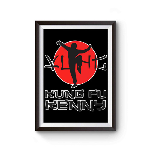 Kung Fu Kenny Kendrick Lamar Inspired Poster