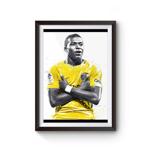 Kylian Mbappe Paris Saint Germain Poster